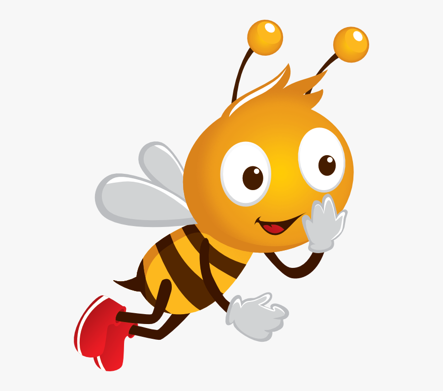 Transparent Flying Bee Png, Transparent Clipart