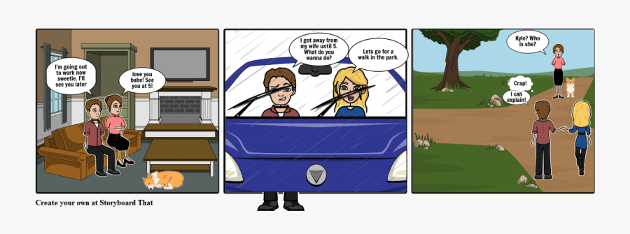 Clip Art Husband On S Eeskeem - Cartoon, Transparent Clipart