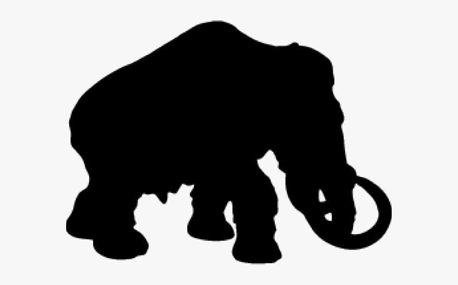 Wooly Mammoth Silhouette Png - Woolly Mammoth Silhouette Png, Transparent Clipart