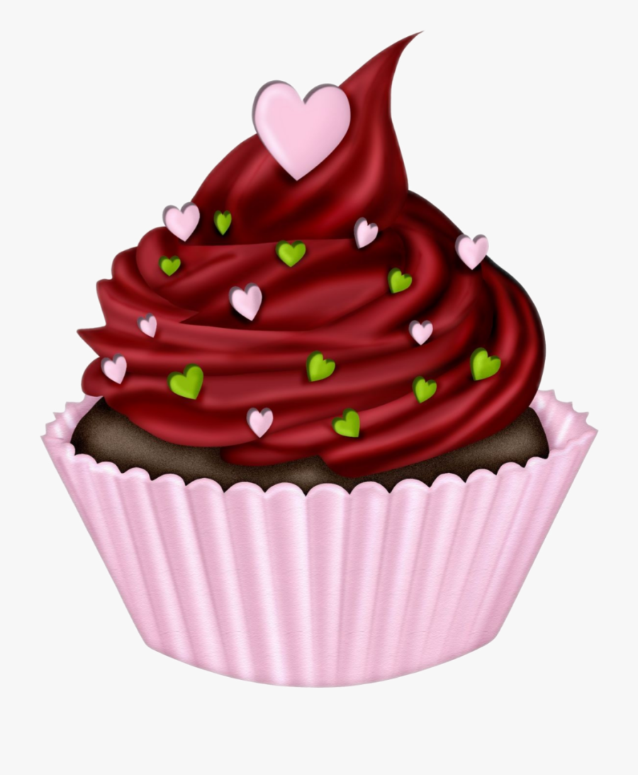 Transparent Background Cupcakes Clipart, Transparent Clipart