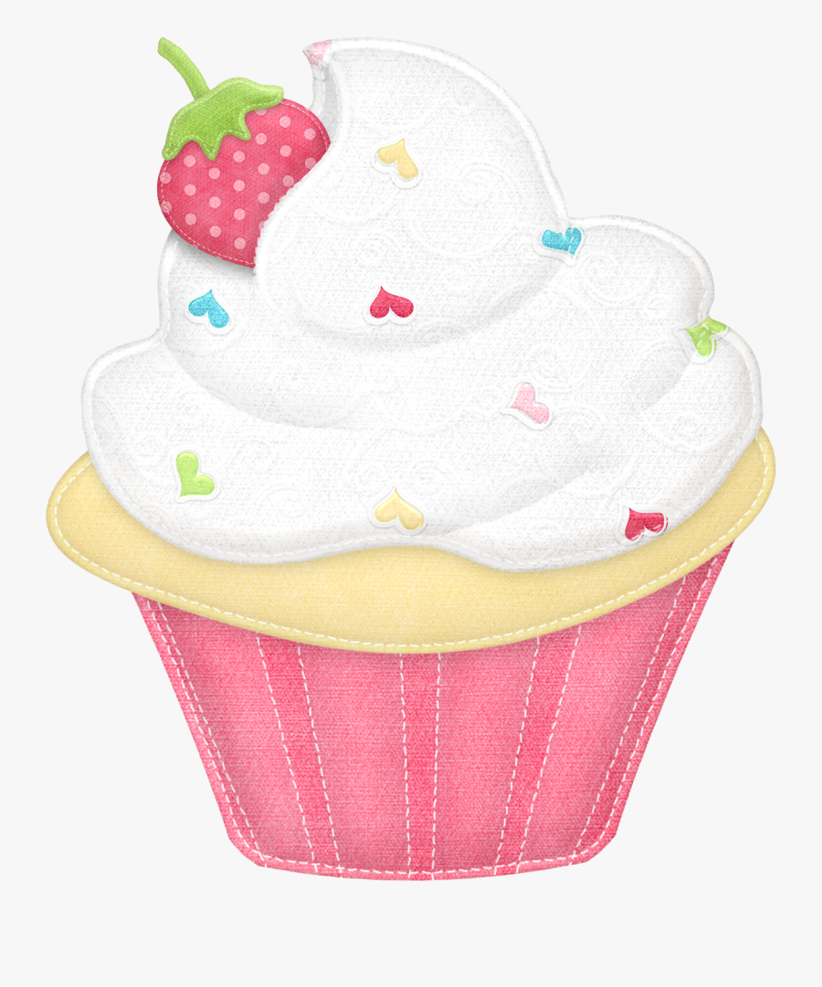 Transparent Cupcake Clipart - June Cupcake Clipart, Transparent Clipart