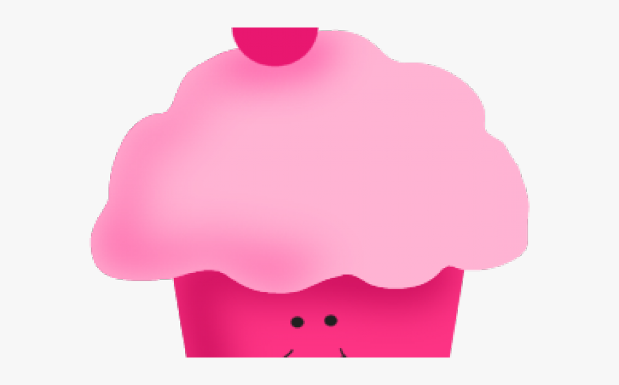 Pink Cupcake Clipart - Cupcake Clip Art, Transparent Clipart