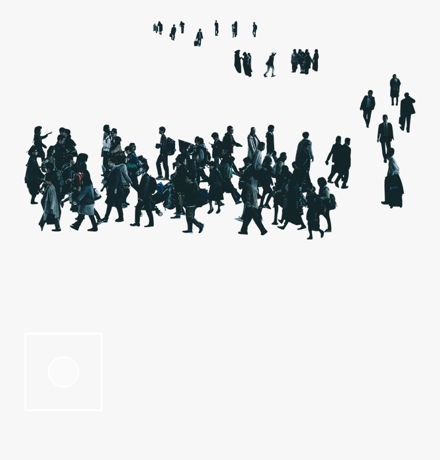 Transparent Crowd Of People Clipart - People At Night Png, Transparent Clipart