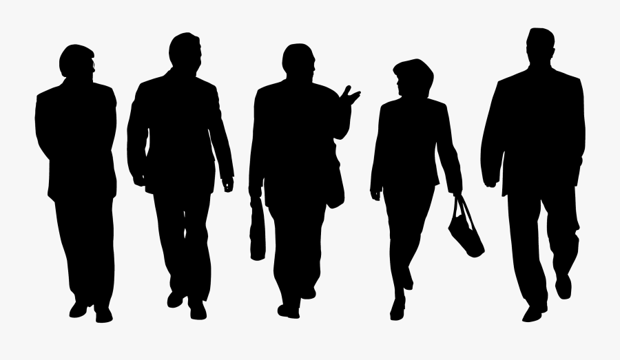 Transparent Group Of People Walking Clipart - Conference Of Parliamentary Committees For Union Affairs, Transparent Clipart