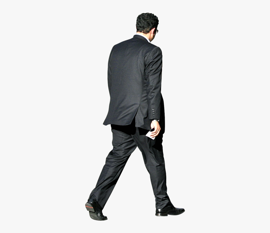 Clip Art Outside Alex Proimos Cc - Man In Suit Walking Png, Transparent Clipart
