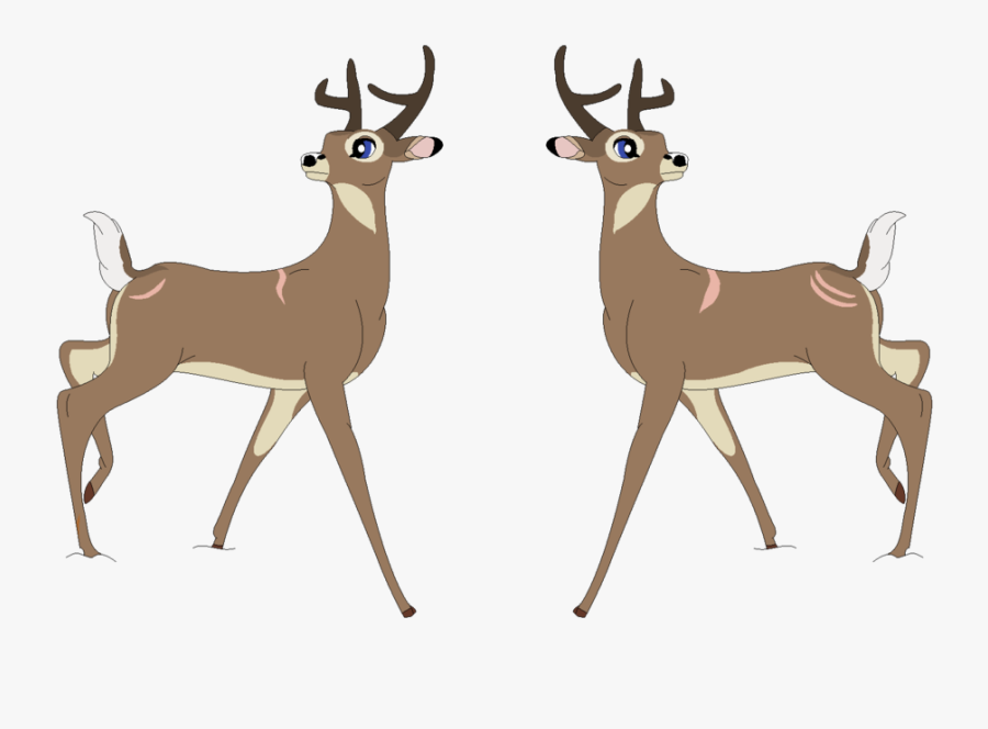 White Tailed Deer Paintings Download - Bambi The White Tailed Deer, Transparent Clipart