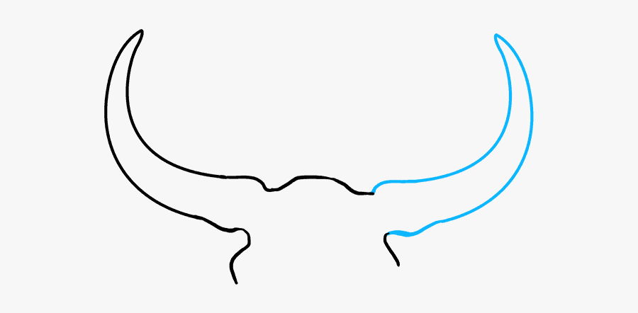 How To Draw Bull Skull, Transparent Clipart