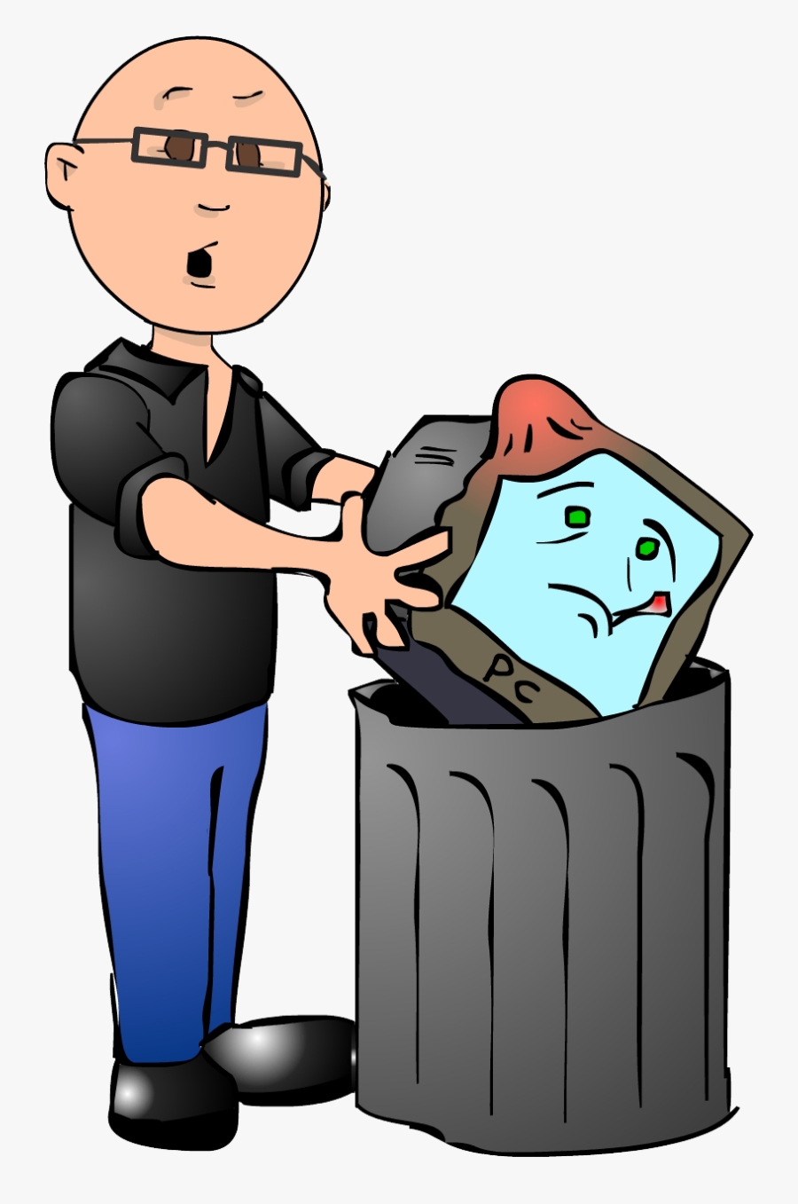 Clip Art Bald Estimatespricing Pc Mac - Clip Art, Transparent Clipart