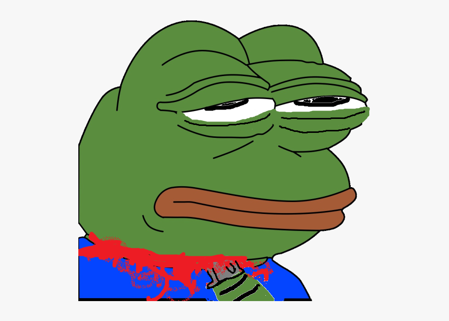 Teary Eyed Pepe, Transparent Clipart