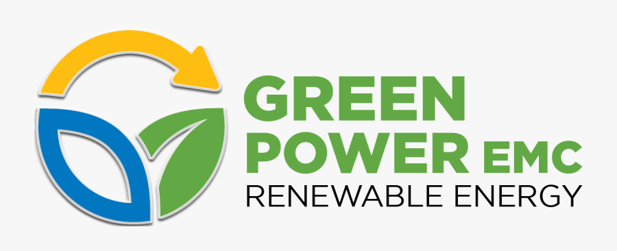 Green Power Emc Logo, Transparent Clipart