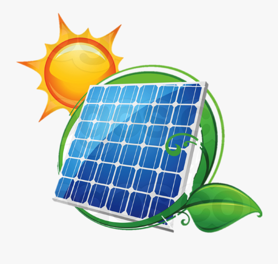 Solar Power, Transparent Clipart