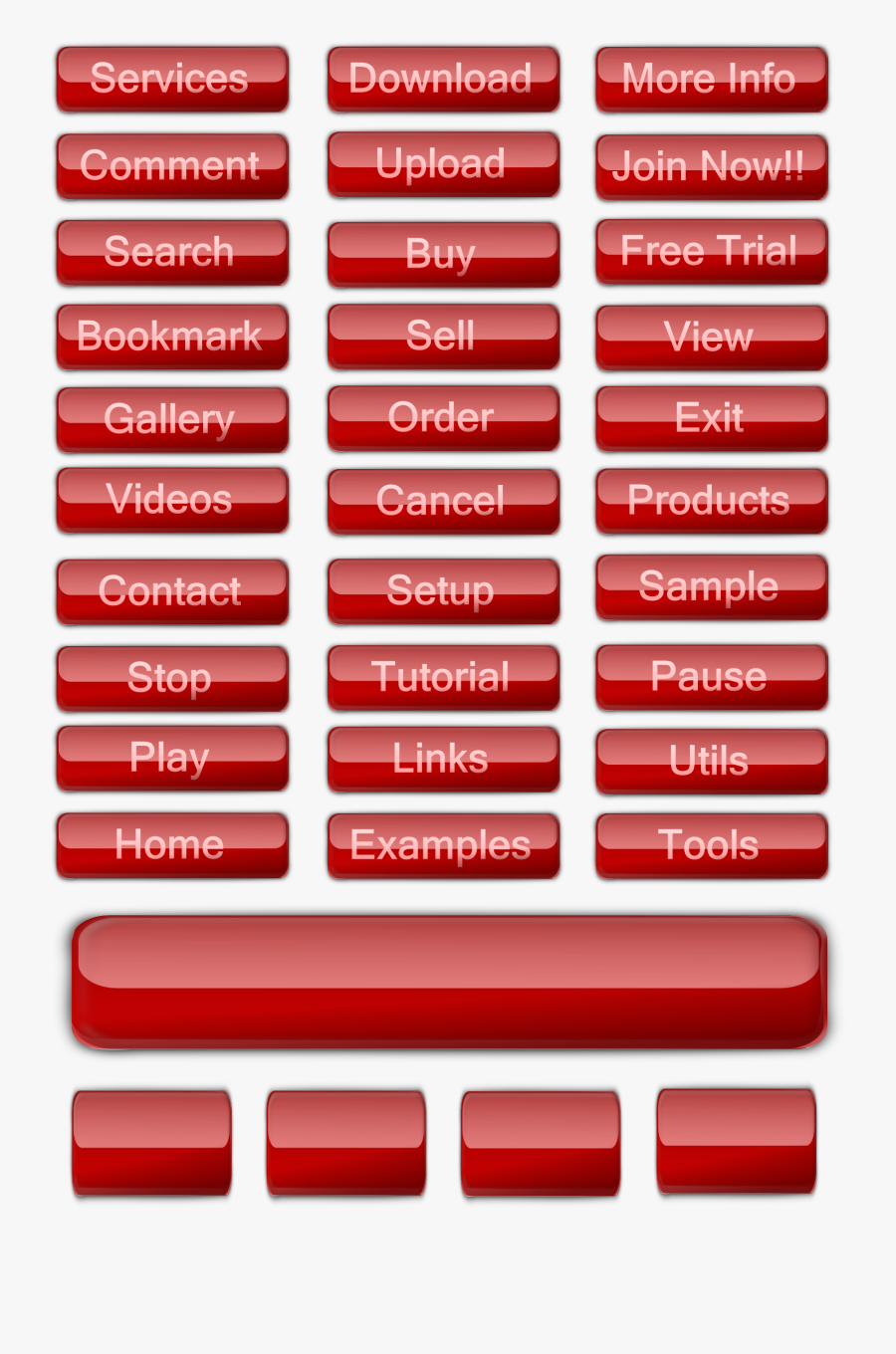 Area,text,brand - Public Domain Web Buttons, Transparent Clipart