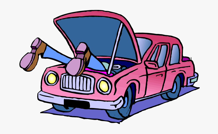 Clip Art Car Repairs Clip Art - Car Repair Cartoon Png, Transparent Clipart