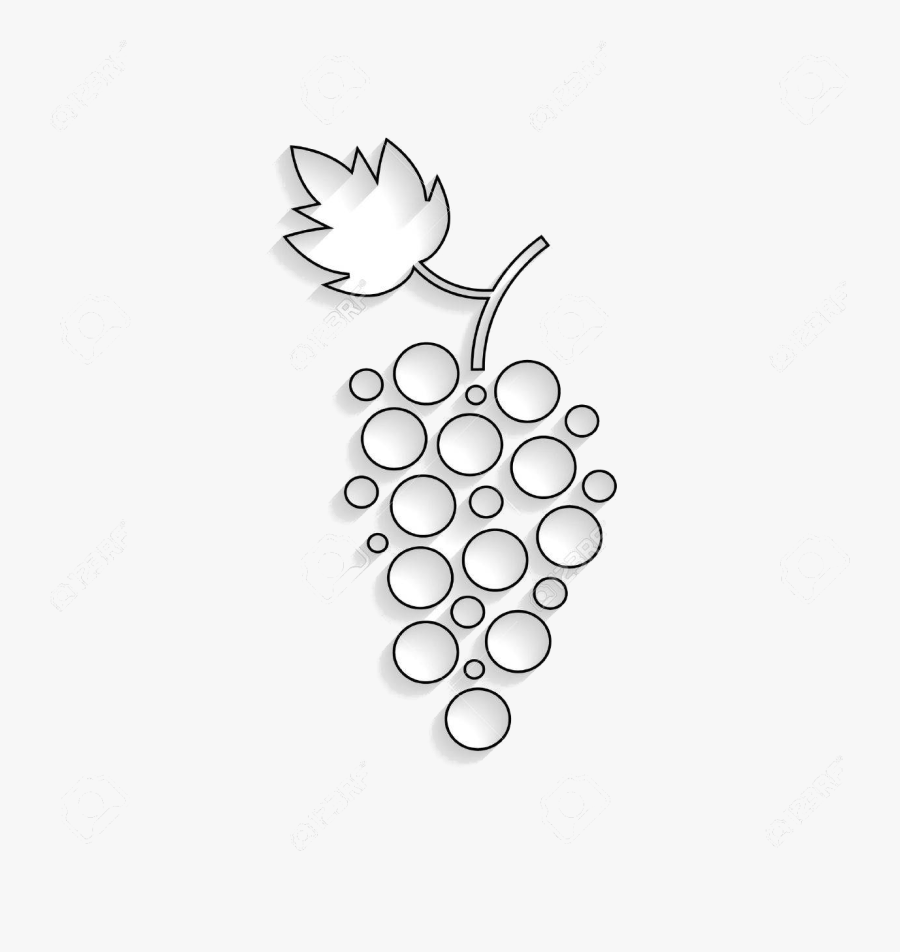 Grapes Concept, Transparent Clipart