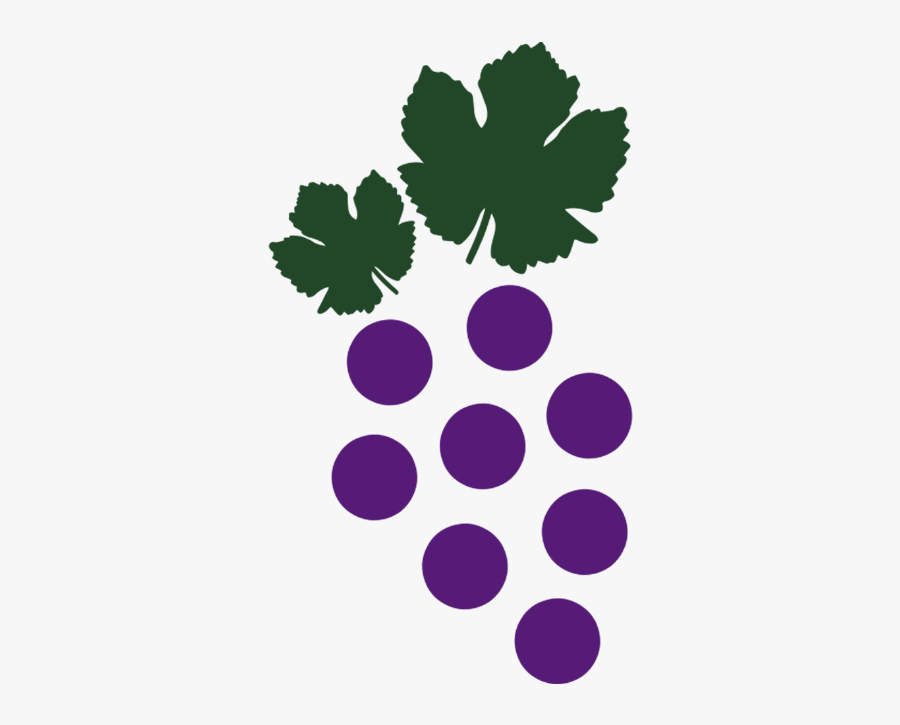 Grapes - Circle, Transparent Clipart