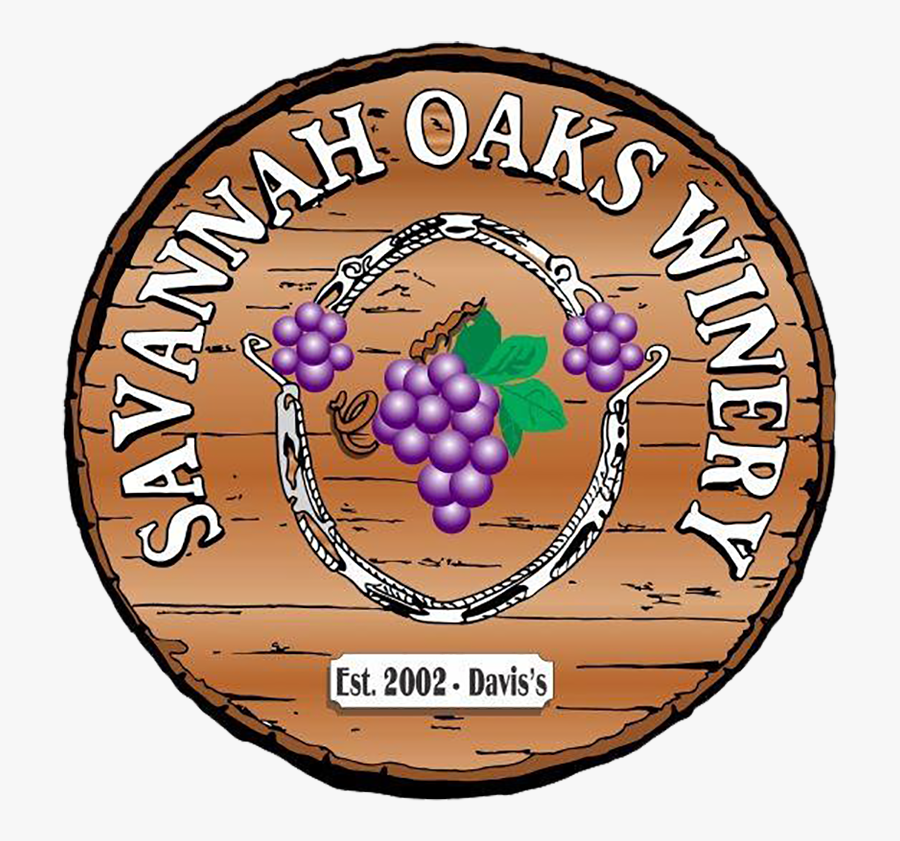 Savannahoakswinery - Grape, Transparent Clipart