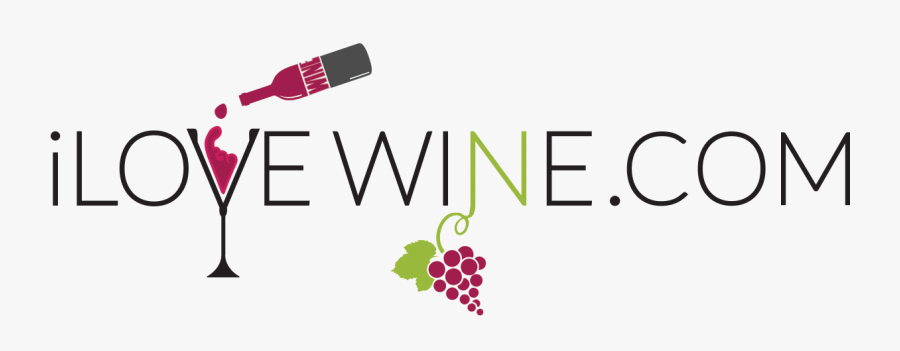 Ilovewine Logo, Transparent Clipart