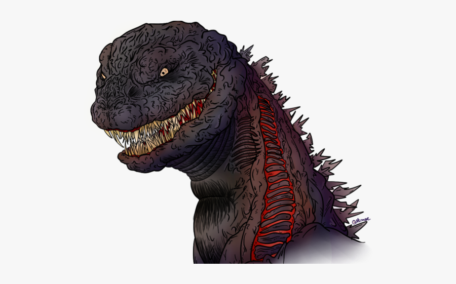 Shin Godzilla Drawing, Transparent Clipart