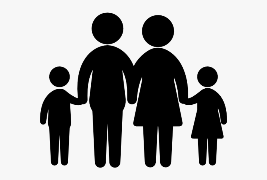 Family Silhouette Free At Getdrawings - Joint Hindu Family Business, Transparent Clipart