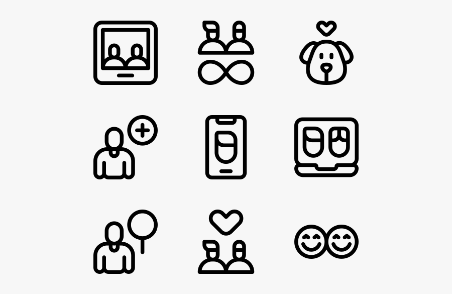 Friendship - Calendar Icon Vector, Transparent Clipart