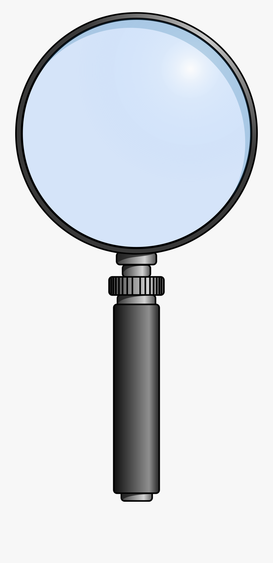 Clipart Lente Magnifying Glass - Magnifying Glass Icon Transparent Background, Transparent Clipart