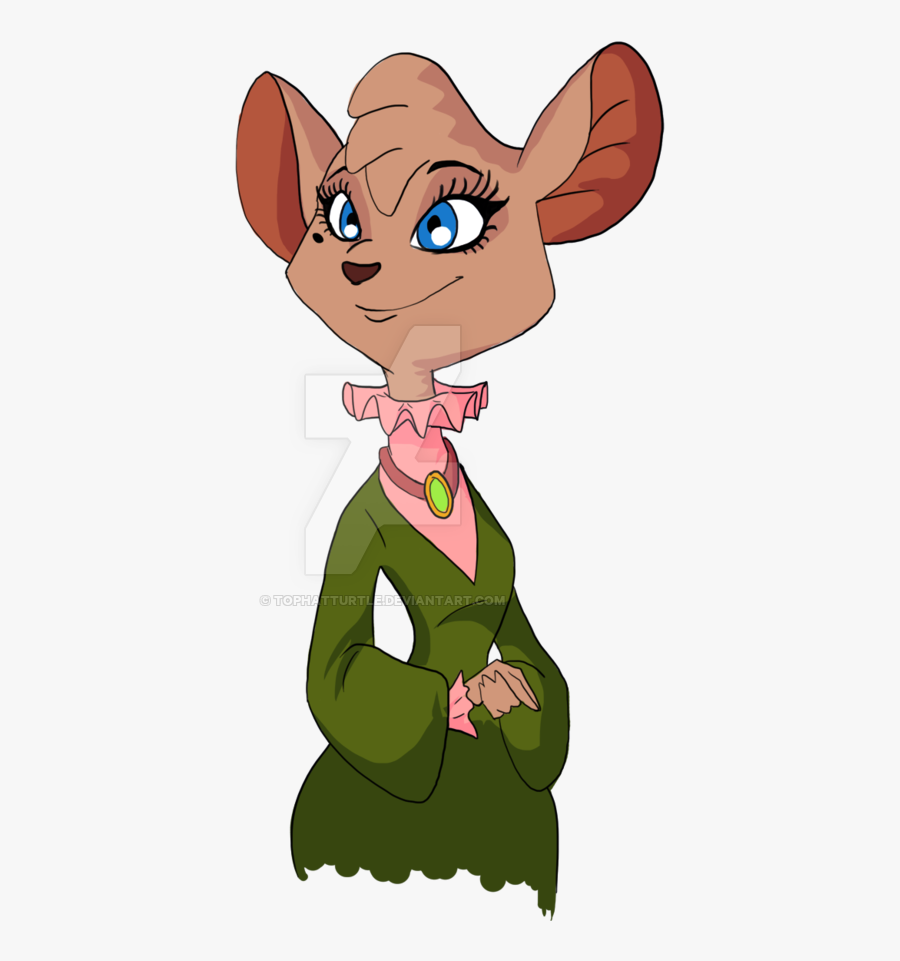 Great Mouse Detective Lady Mouse, Transparent Clipart