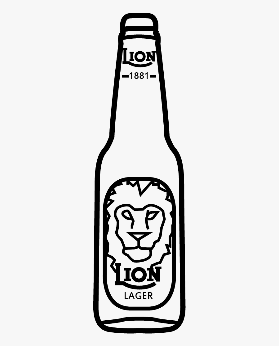 Beer Bottle, Transparent Clipart