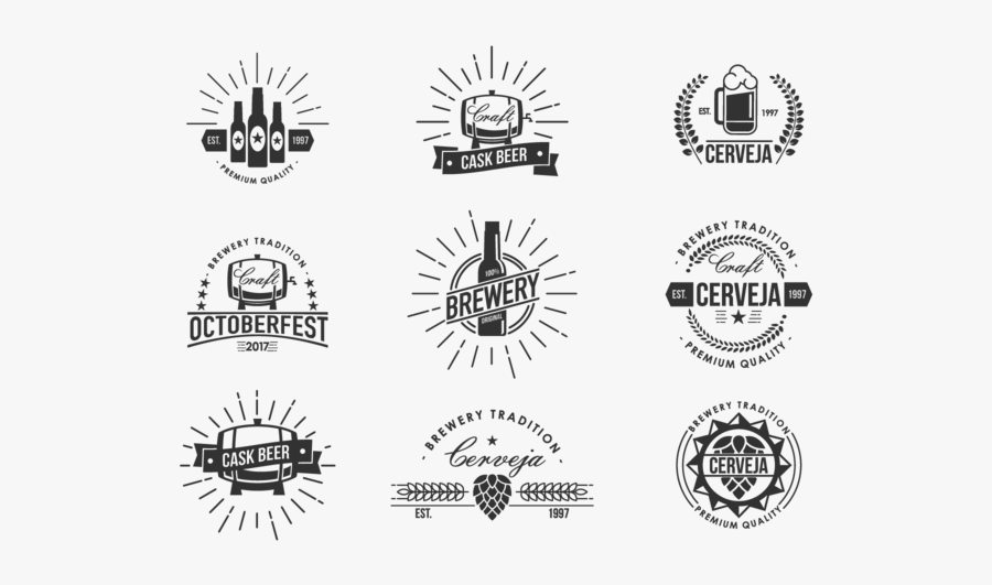 Cerveja Labels Vector - Rotulos De Cerveja Png, Transparent Clipart