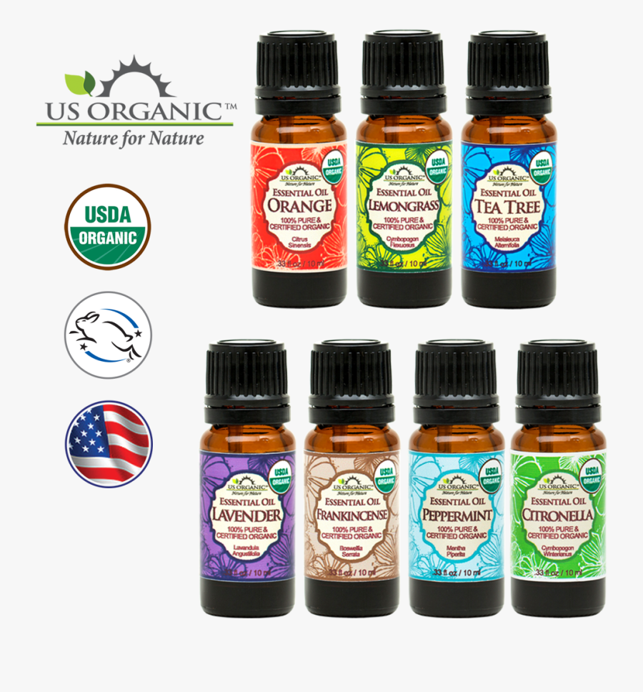 Clip Art Usda Certified Organic - Usda Organic, Transparent Clipart