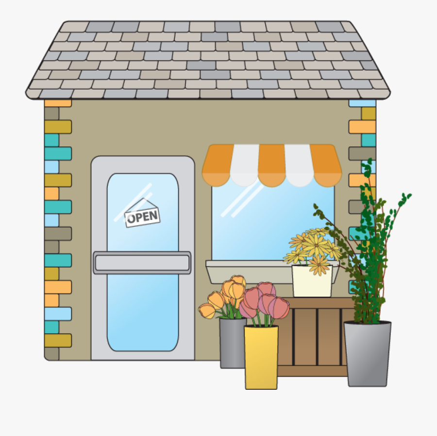 Flower Shop Clipart Png, Transparent Clipart