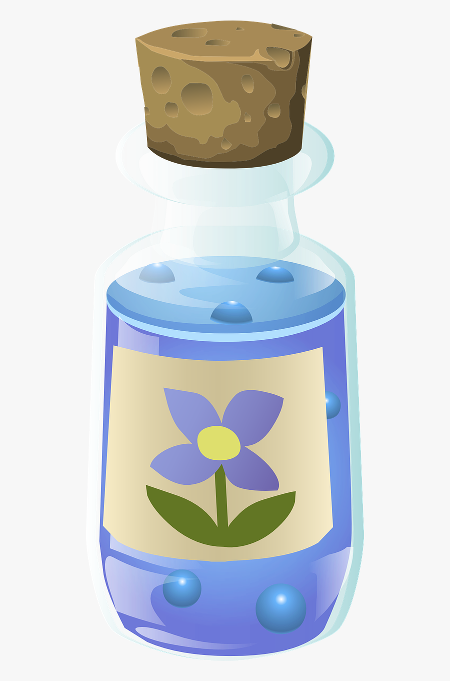 Transparent Toiletries Clipart - Gift Flaska Png, Transparent Clipart