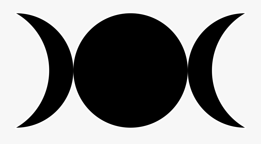 File Triple Goddess Symbol - Symbole Maternité, Transparent Clipart