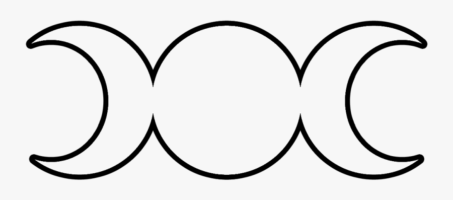 Wiccan Goddess Symbol, Transparent Clipart