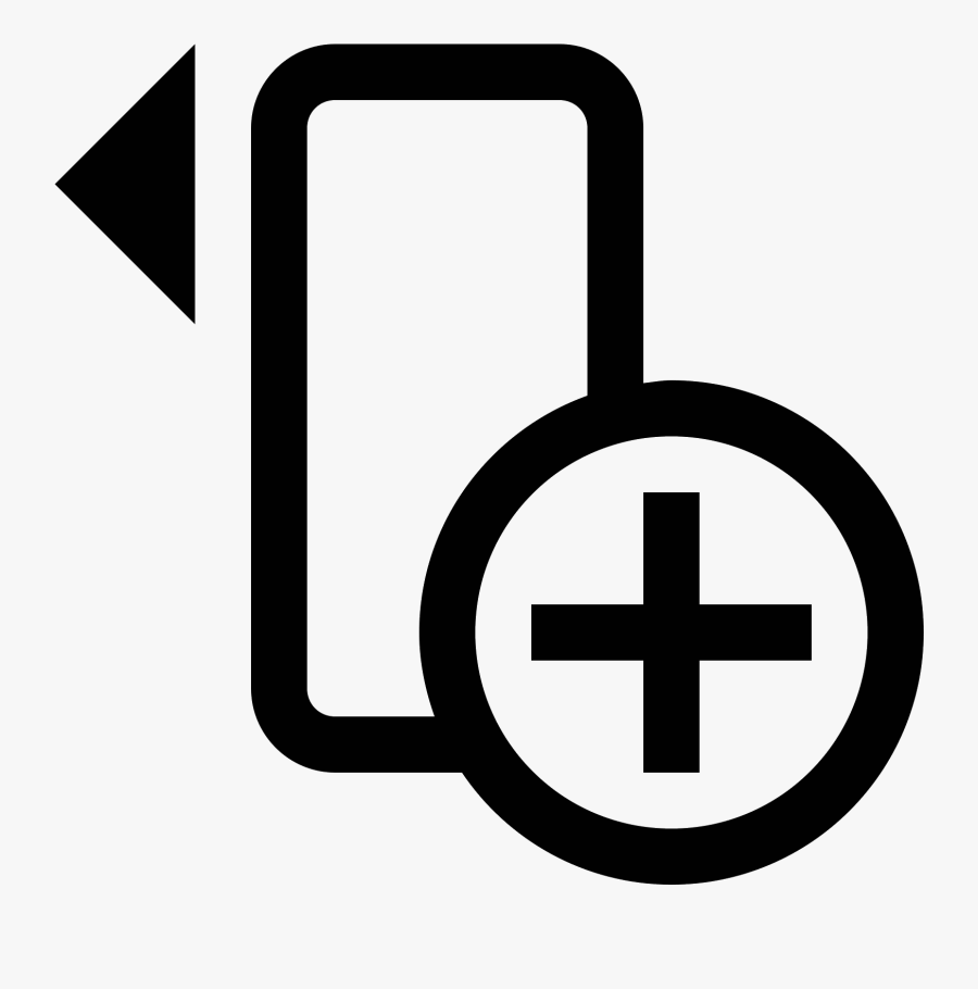 Insert Column Left Icon - Add To Cart Icon Png, Transparent Clipart