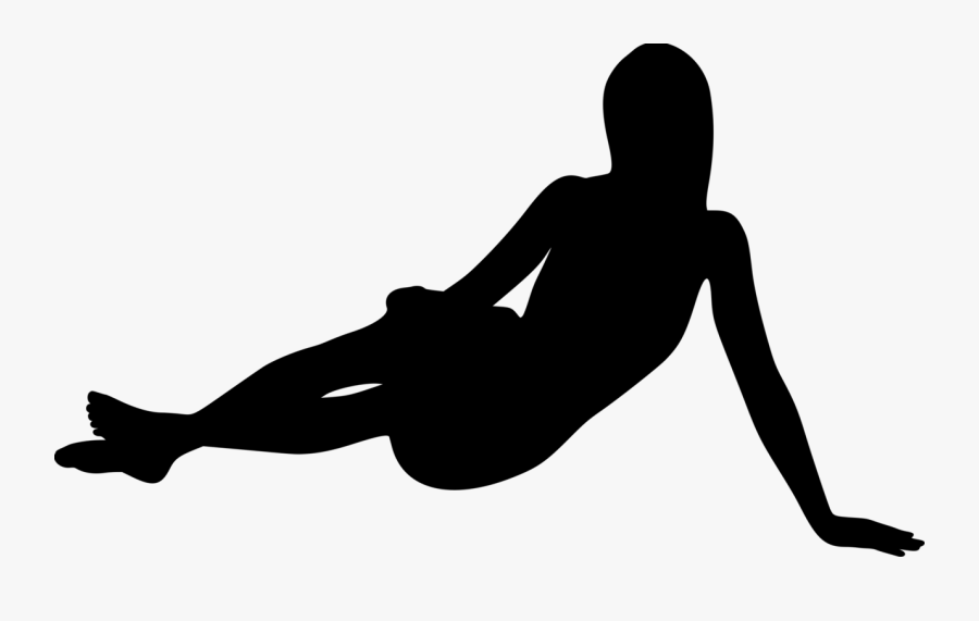 Arm,shoe,standing - Silhouette Lying, Transparent Clipart