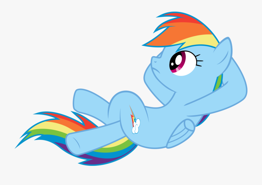 Rainbow Dash By Smithpat989 Rainbow Dash Sitting - Mlp Rainbow Dash Sitting, Transparent Clipart