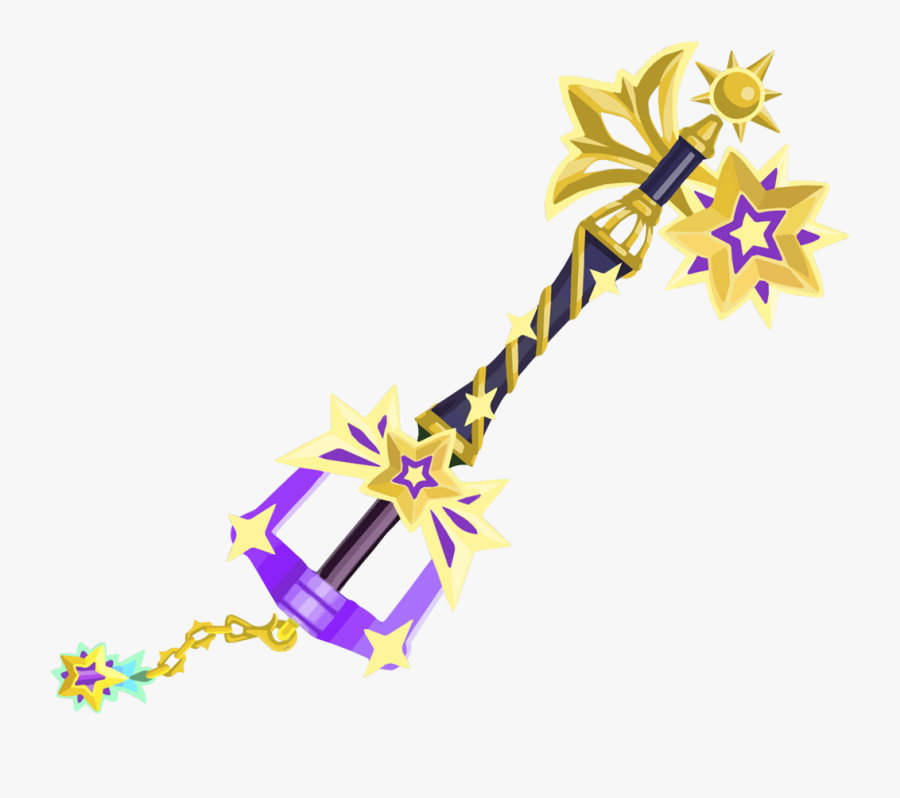 Kingdom Hearts Clipart Transparent - Kingdom Hearts Union X Starlight Keyblade, Transparent Clipart