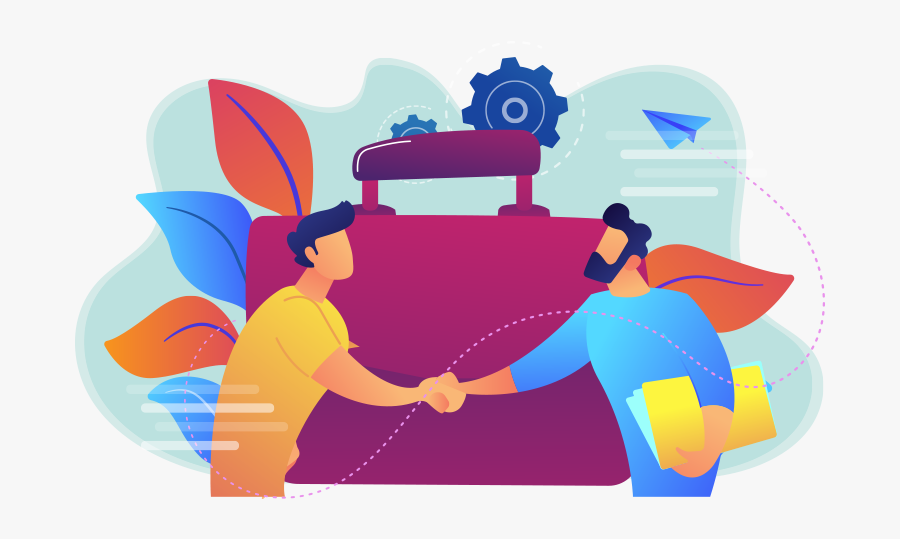 Partner With Us For Data Integration - Contract, Transparent Clipart