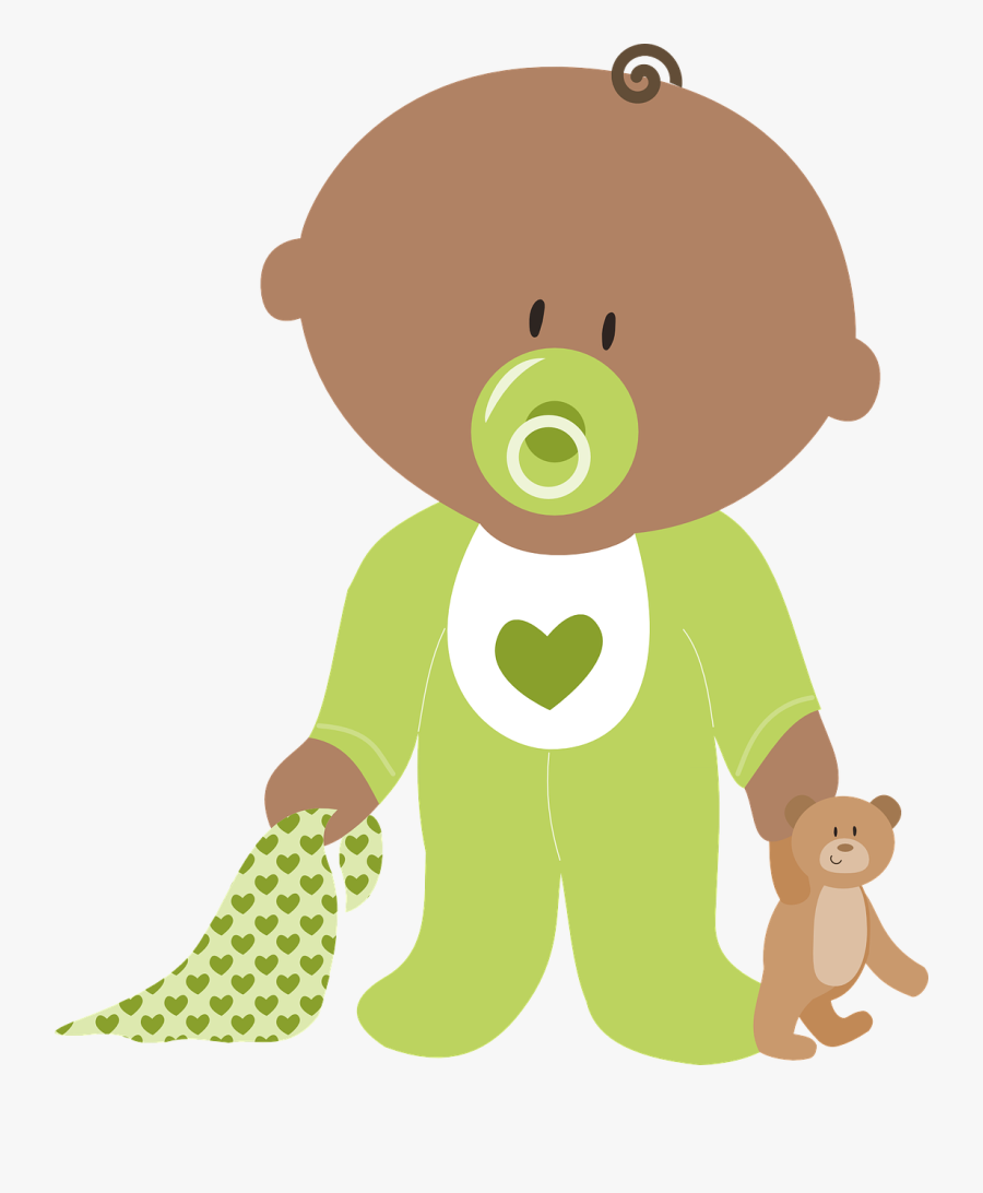Baby With Pacifier Clipart, Transparent Clipart