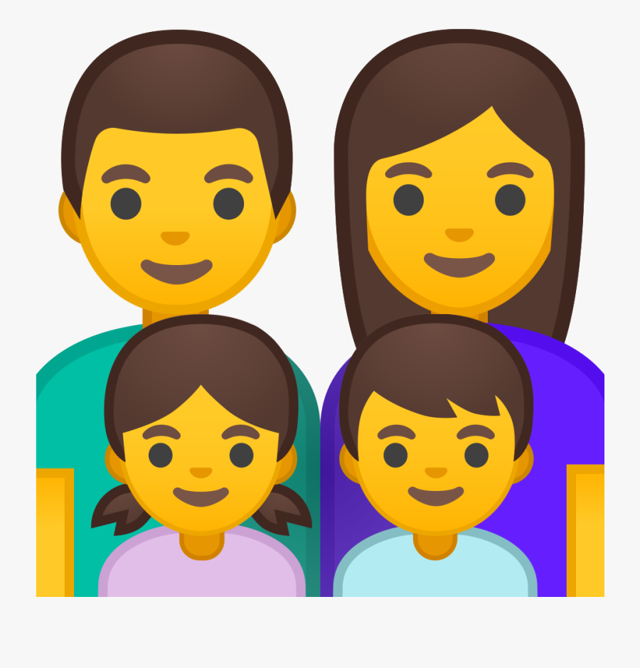 Family Man Woman Girl Boy Icon - Idiomatic Expressions About Family, Transparent Clipart