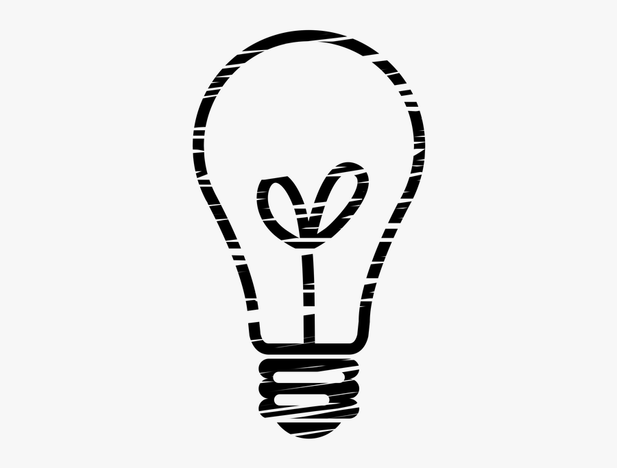 Light Bulb, Idea, Genius, Yellow, Light - Light Bulb Illustration Png, Transparent Clipart