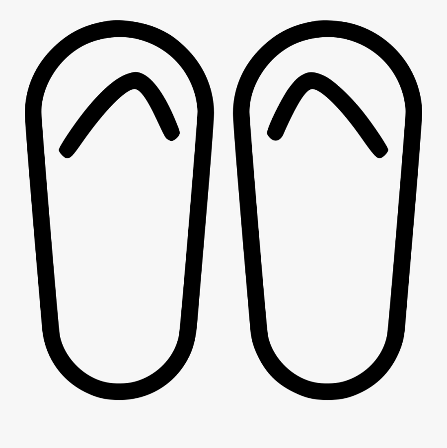 Flip Flops Shoes Beach Footwear, Transparent Clipart