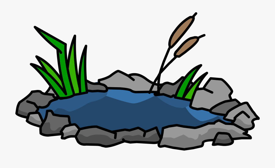 Transparent Koi Pond Clipart - Clubpenguin Koi Pond, Transparent Clipart