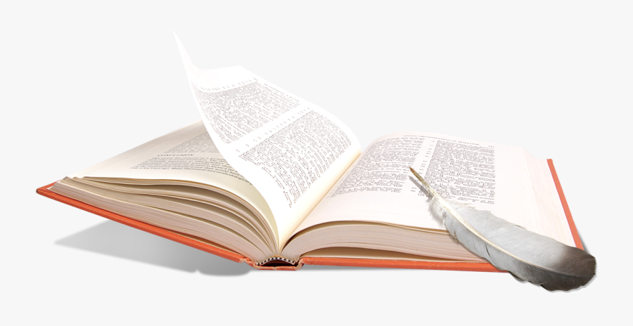 Opened Books - Novel, Transparent Clipart