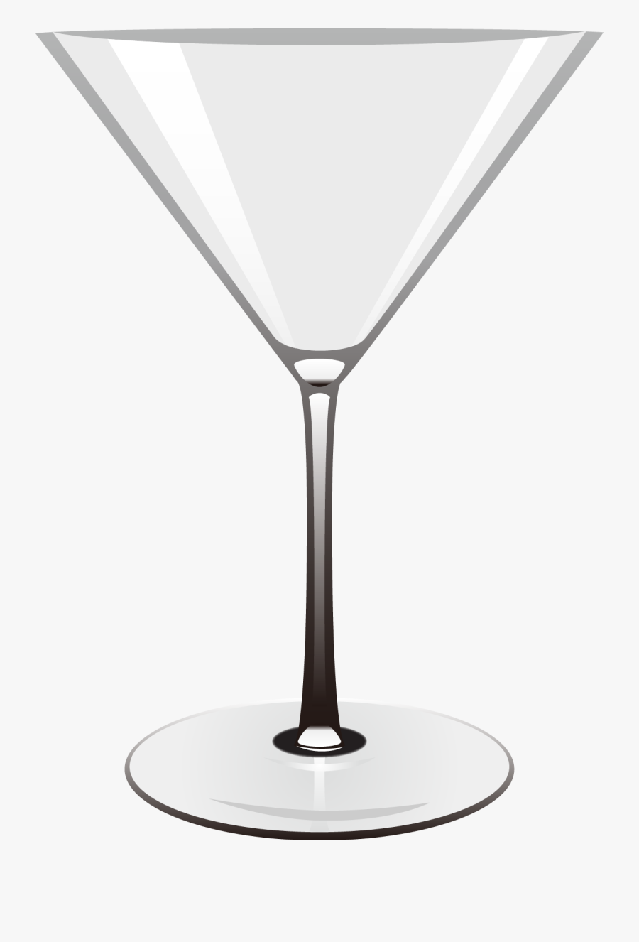 Martini Cocktail Glass Wine Glass Tea - Wine Glass, Transparent Clipart