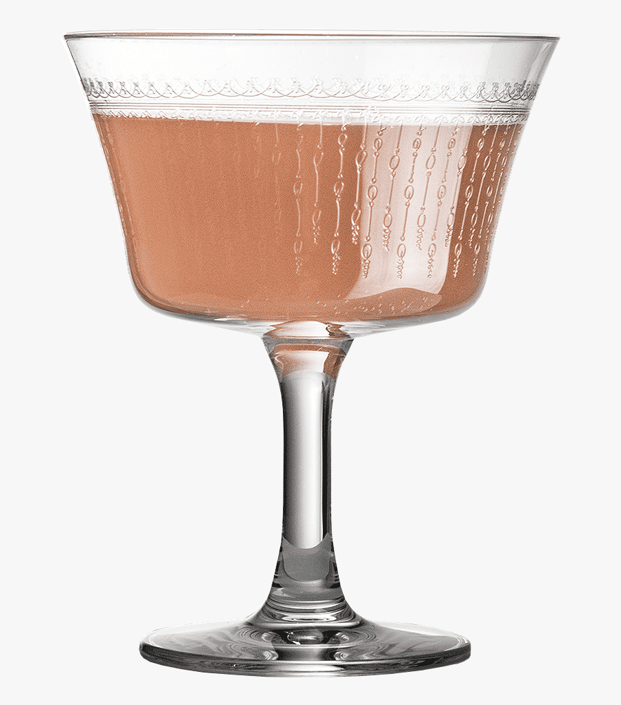 Retro Fizz 1920 Cocktail Glass - Champagne Stemware, Transparent Clipart