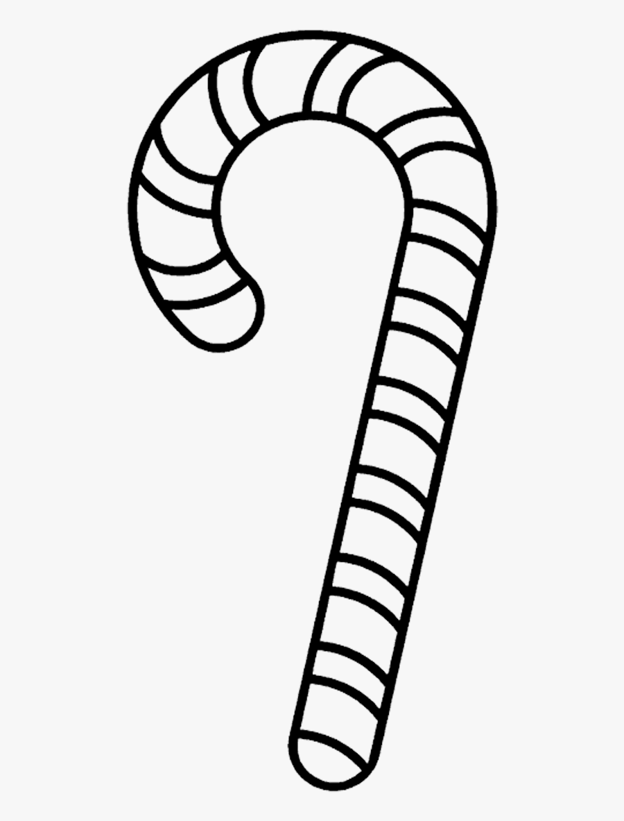 Christmas Snowflake And Candy Cane Png Photo - Christmas Candy Cane Colouring, Transparent Clipart