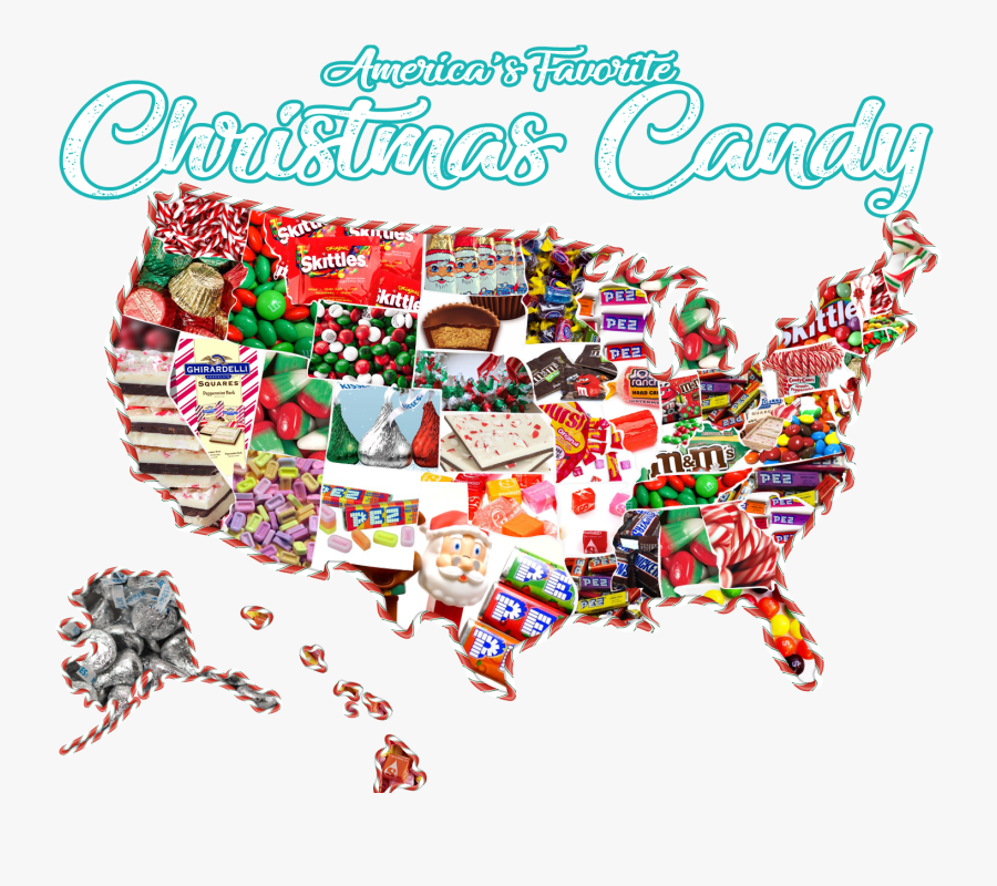 Us States Favorite Candy, Transparent Clipart