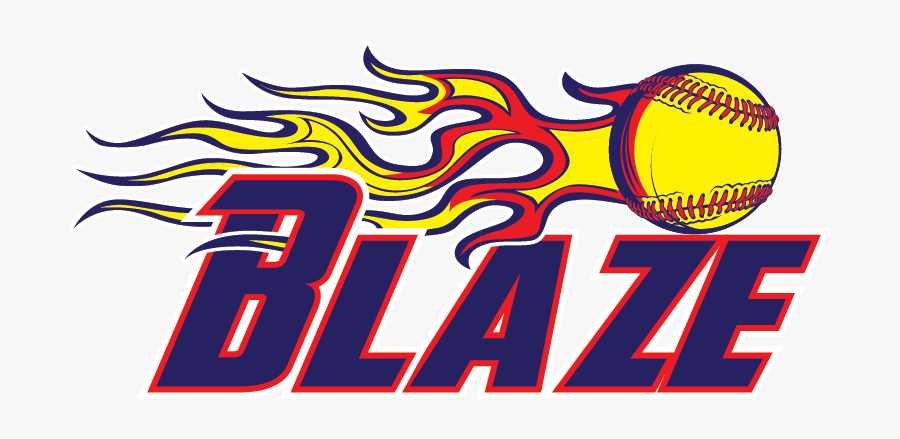 Blaze Softball, Transparent Clipart