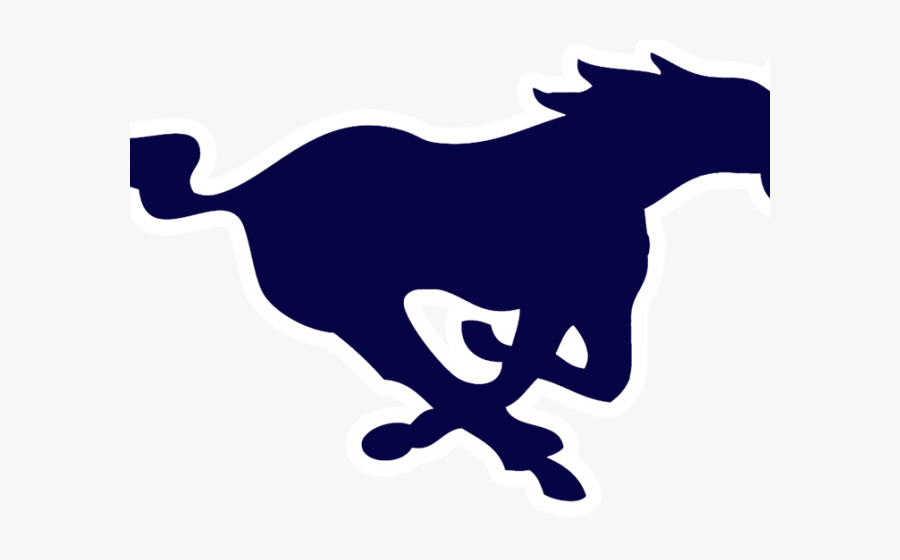 Smu Mustang, Transparent Clipart